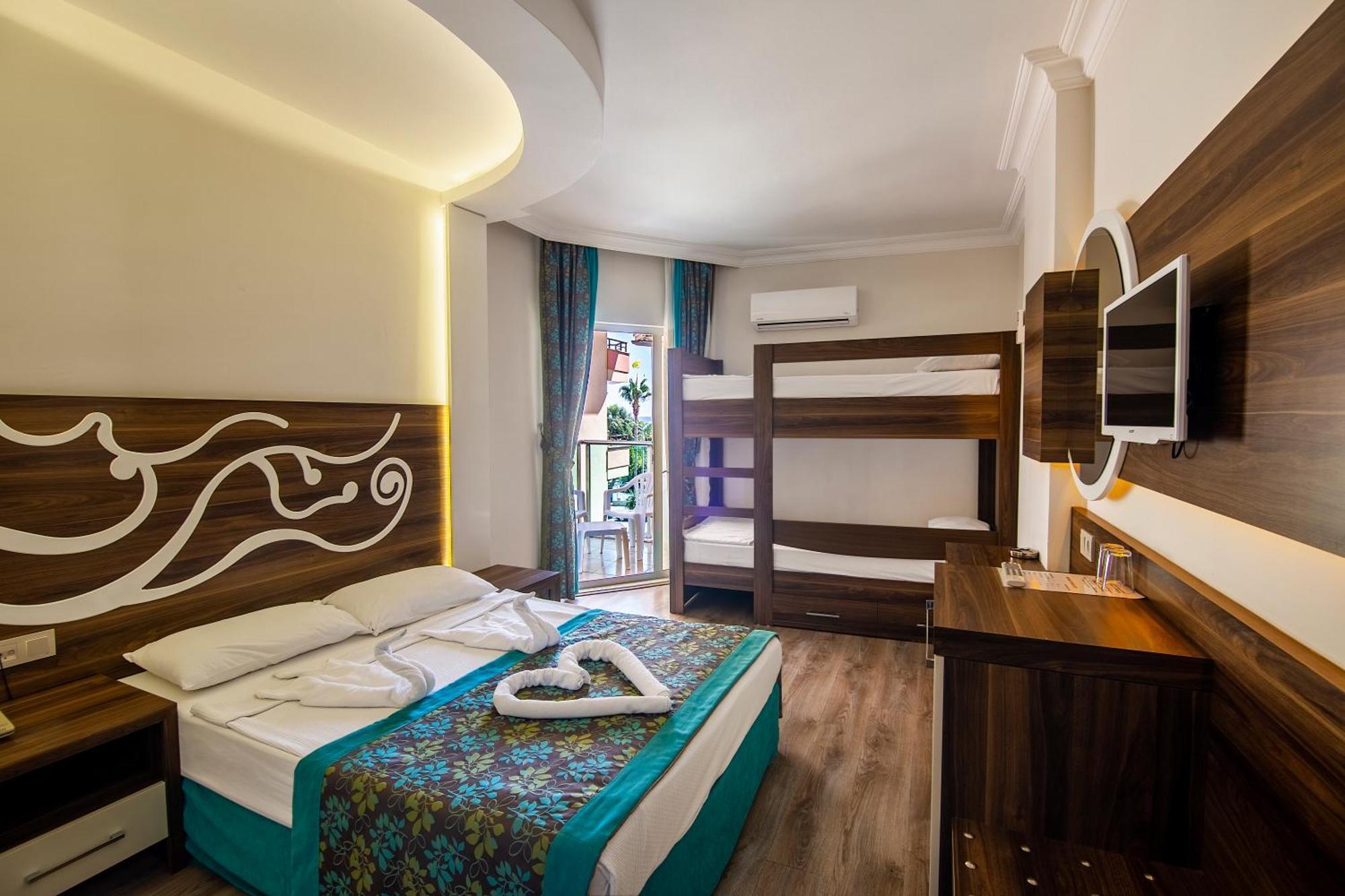 Kleopatra Blue Hawai Hotel Alanya Exterior foto